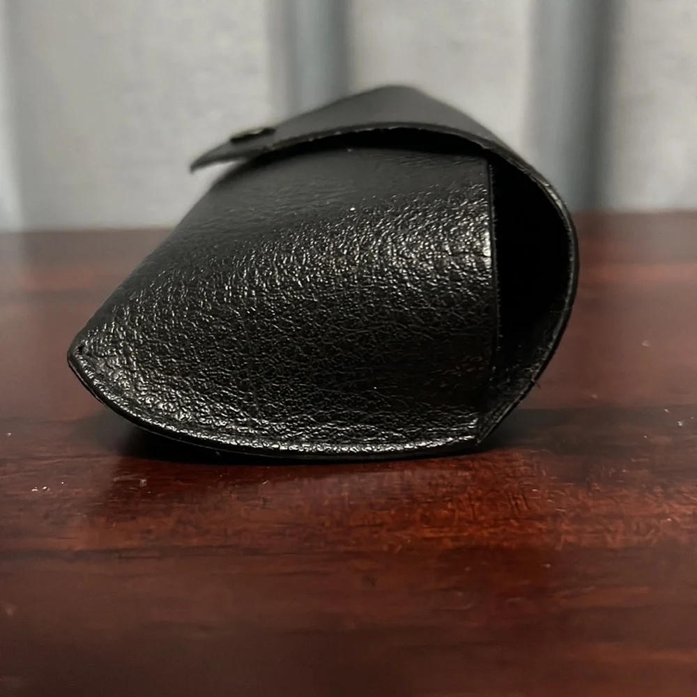 Ray-Ban Glasses Case Black with Pebble Finish